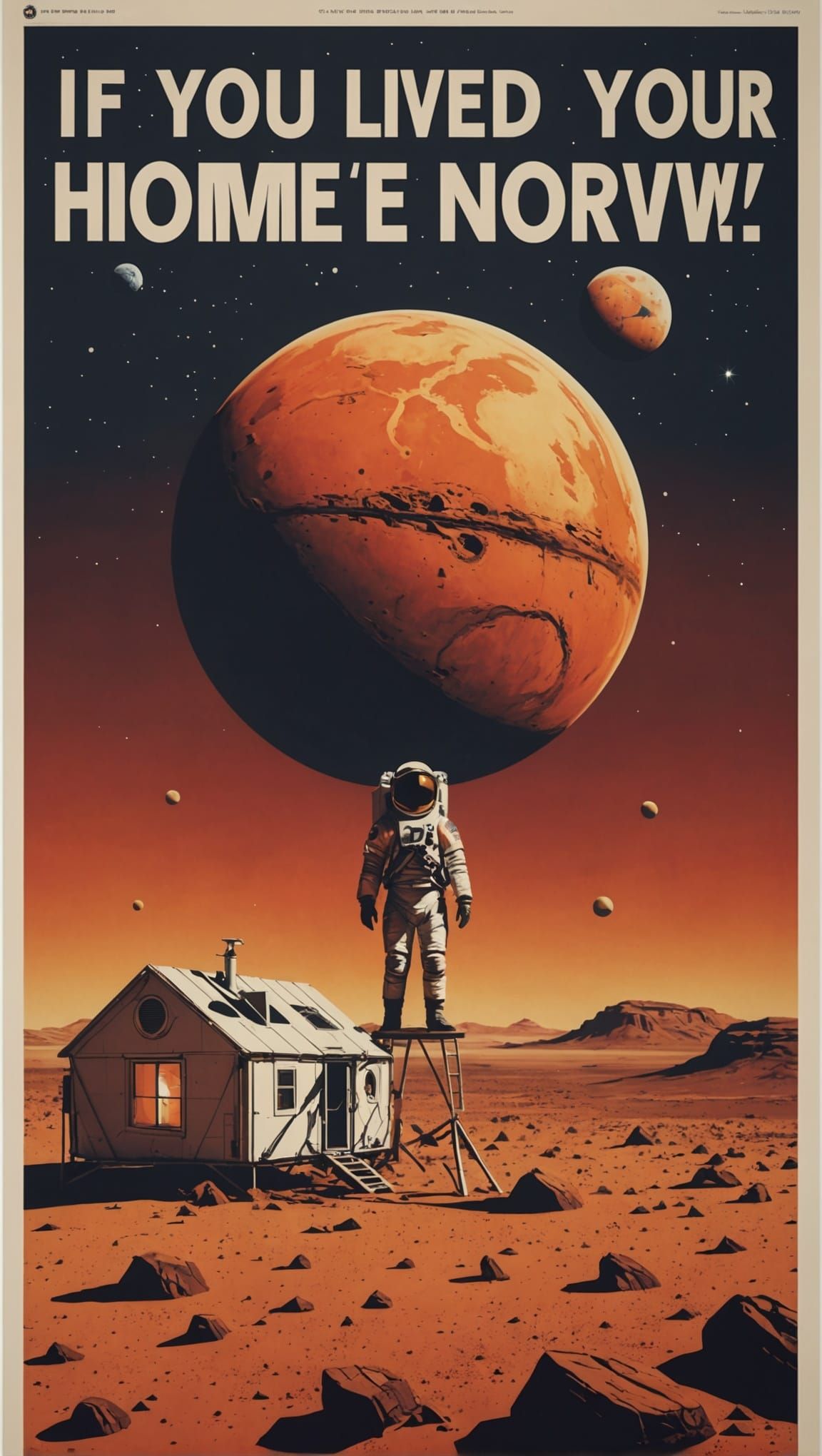 Mars Promotional Poster: Home Away From Home