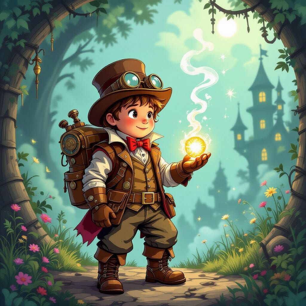 Miner Finds Gold in Steampunk Fairytale World