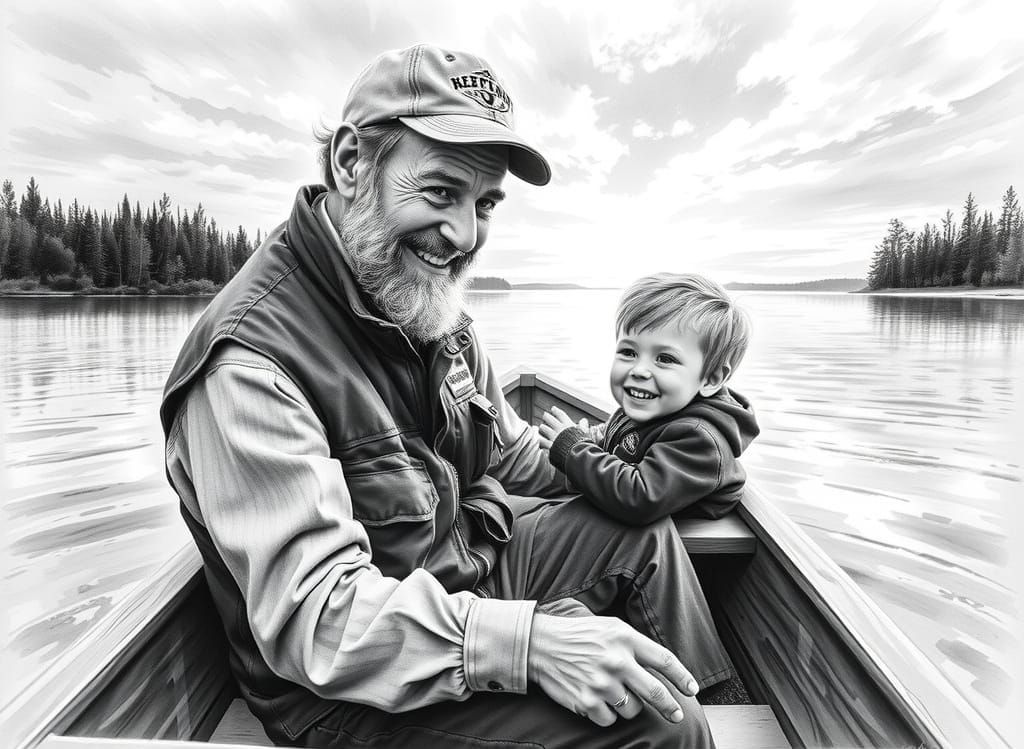 Bonding with dad... 💖💖💖