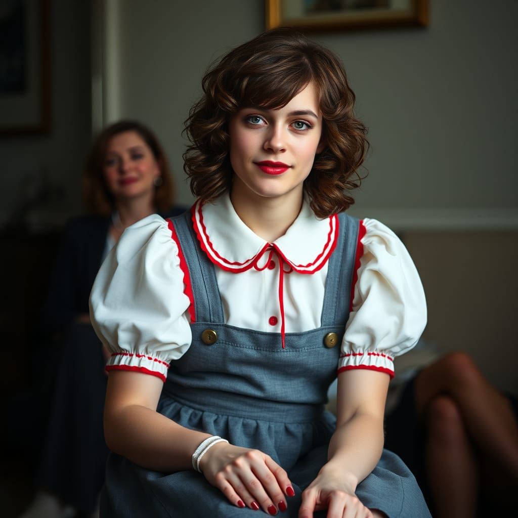 Sultry Young Man with Elegant Style