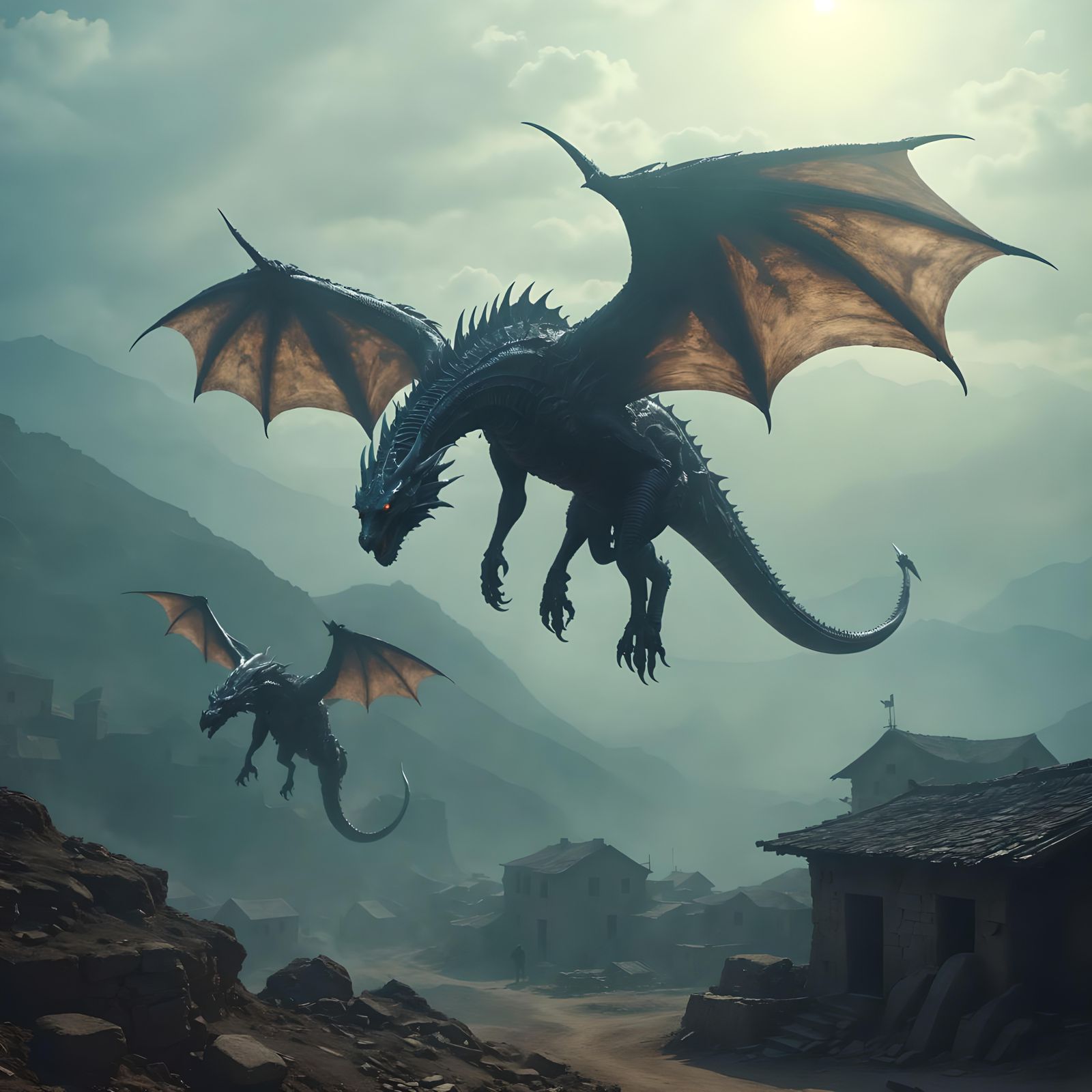 Zagros Mountain Dragons