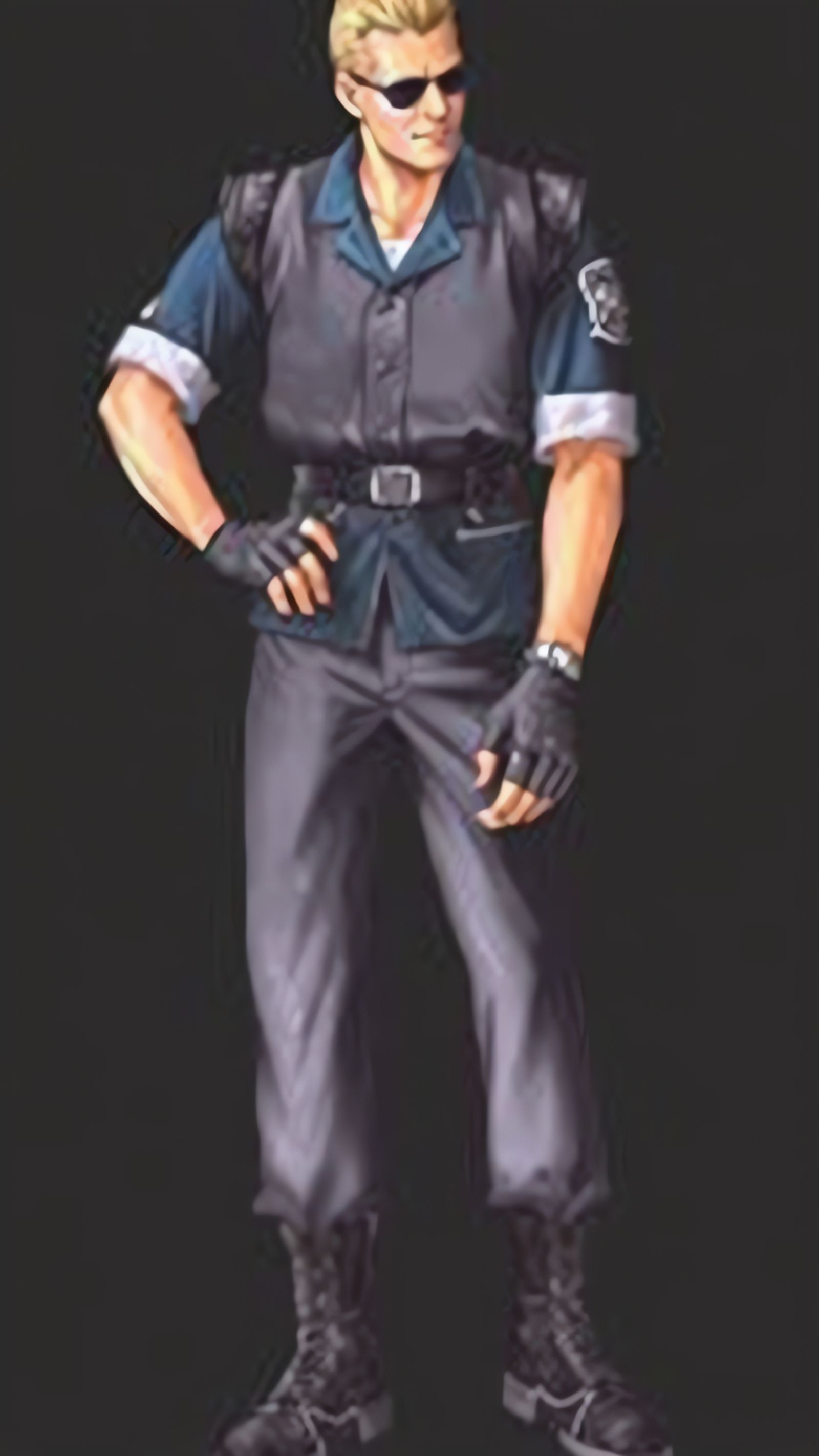 Val Kilmer as Sinister Albert Wesker in a Dark, Gothic Labor...