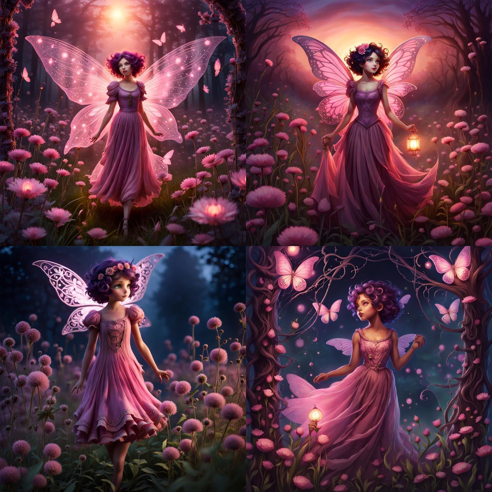 Little Pink Pixie Girl