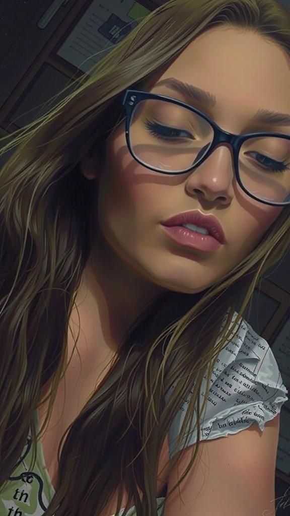 Atmospheric Illustration of a Writer's Rough Draft