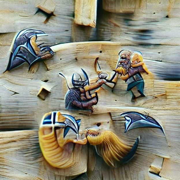 Vikings Clash Over Treasure of Nails