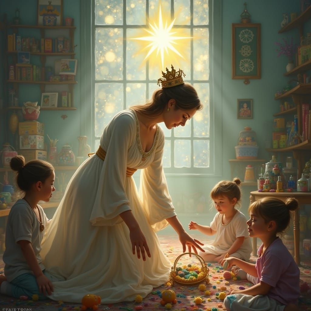 Serene Mother Reclaims Crown Amidst Divine Order