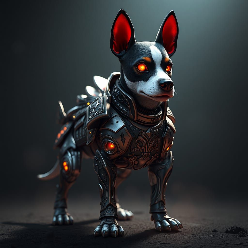 Release the armoured sneaky vampire jack russell terrier with laser eyes!