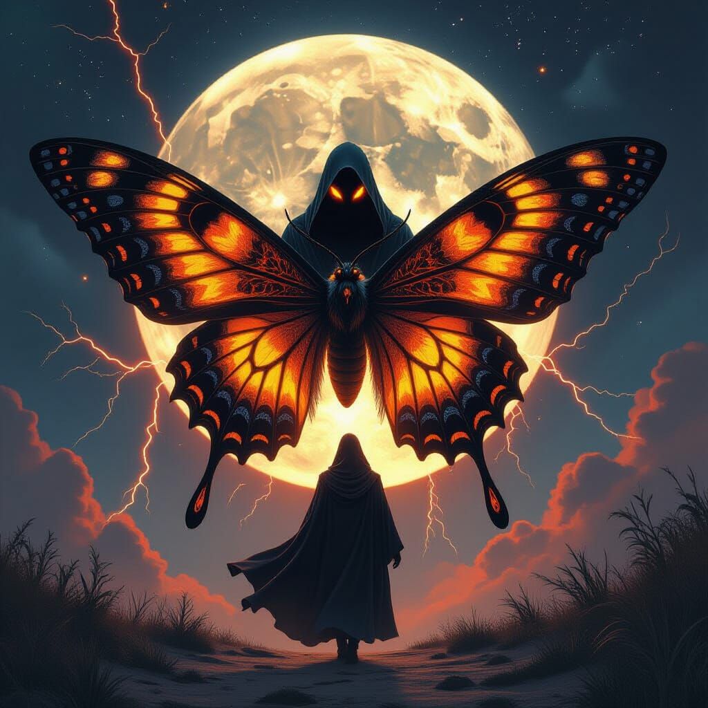 Mysterious Figure Emerges from Galactic Spiral