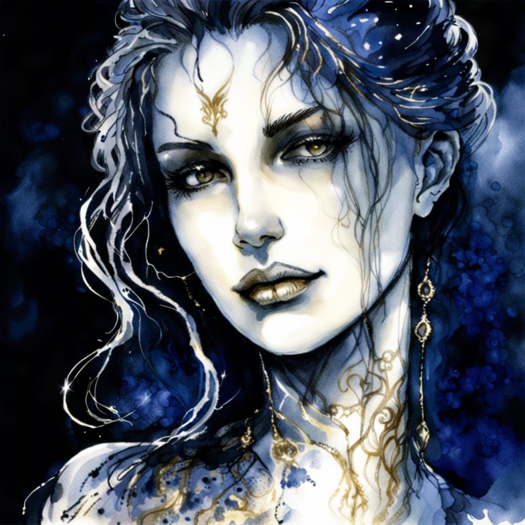 Ghost of a Student Lady in Dark Academia