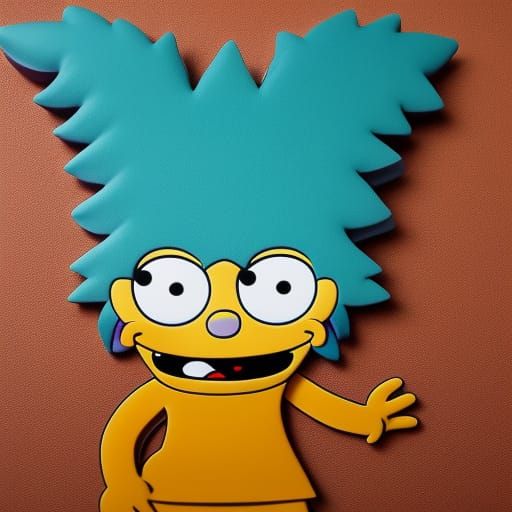 Lisa Simpson Cartoon Character