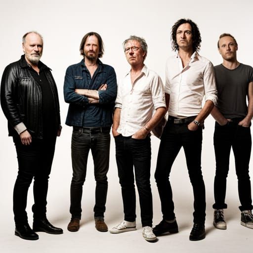 Die Toten Hosen: Zombie Band in Splash Art