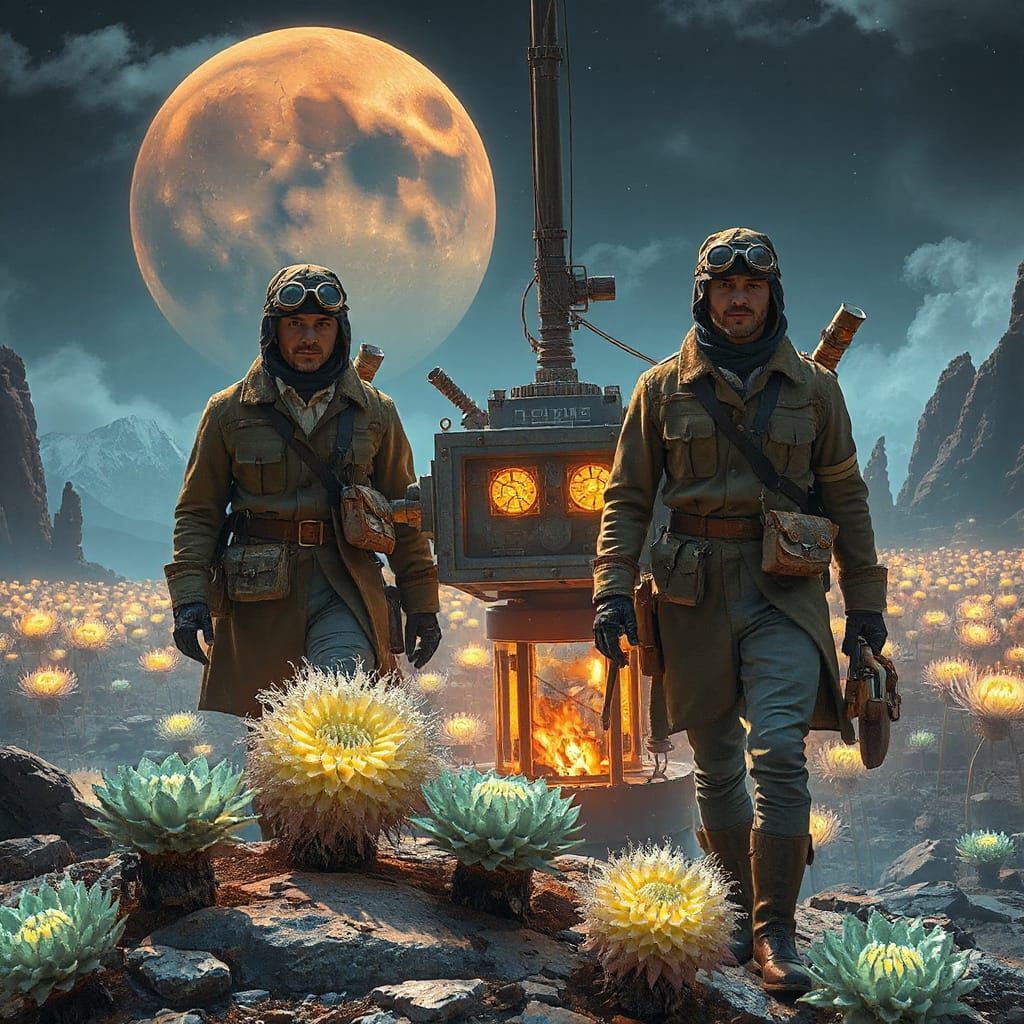 Settlers Establish Foothold on Alien World in Steampunk Styl...