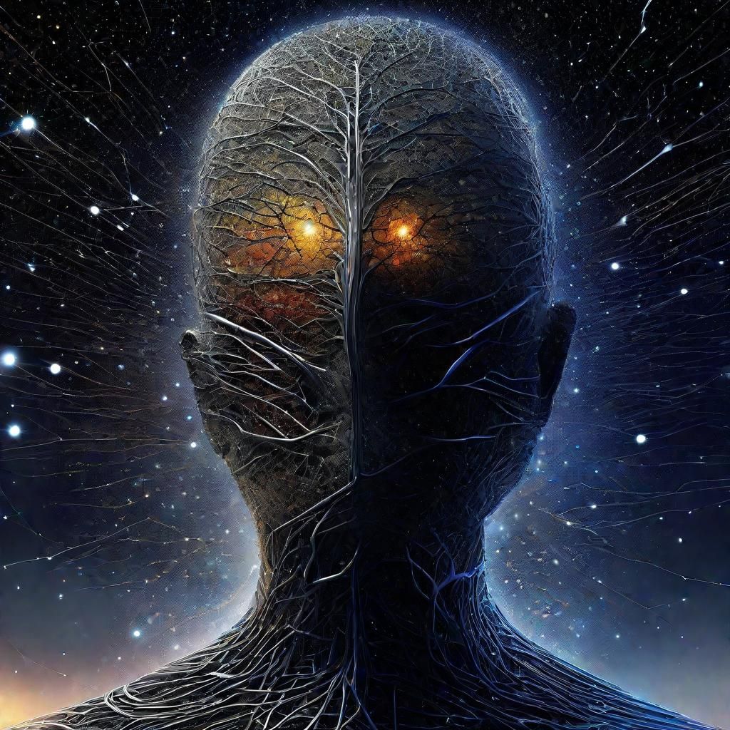 Interconnected Universe: A Photorealistic Rendering