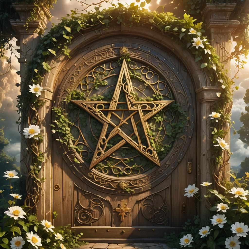 Mystical Second Pentacle of Jupiter Fantasy Art