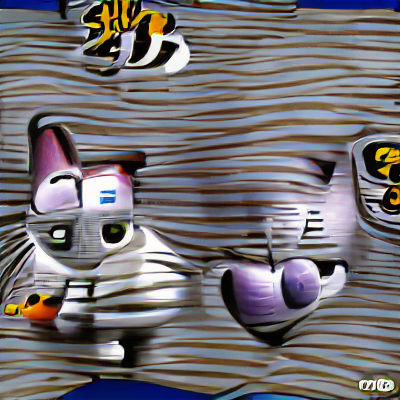 Stimpson J Cat as PS1 Era 3D Art