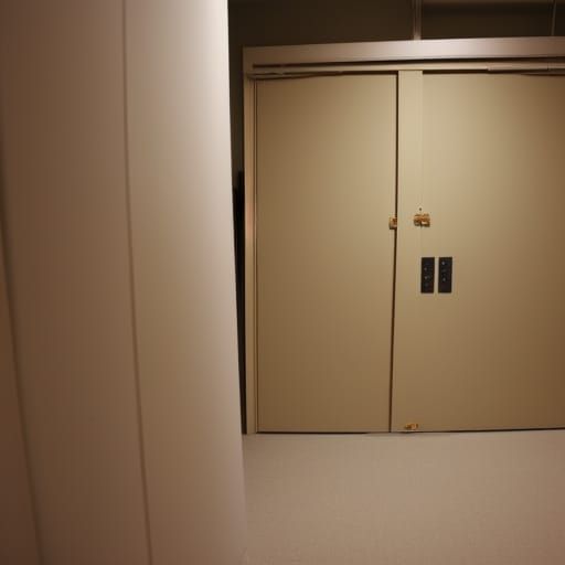 Eerie Rendering of the Backrooms Environment