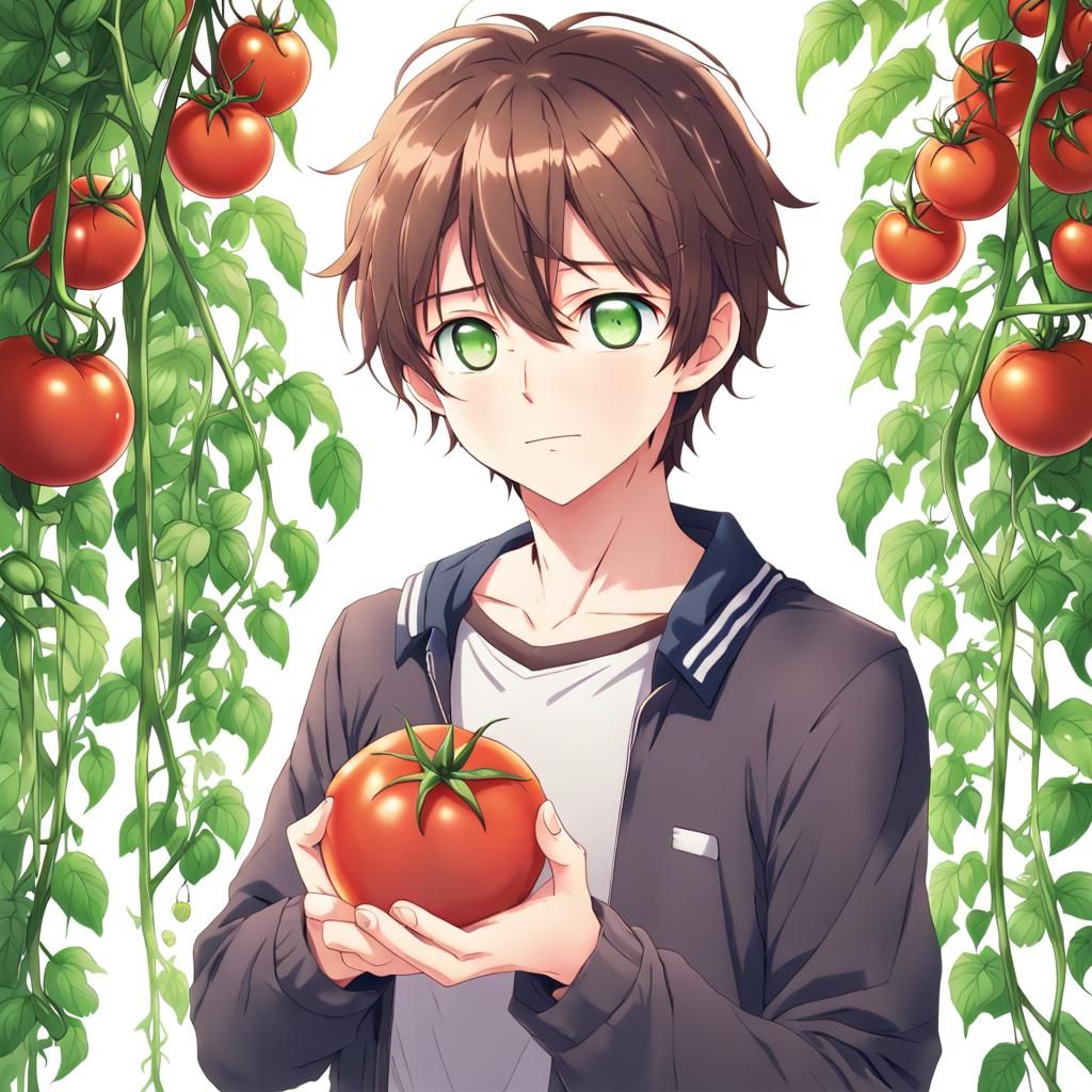 Friendly Spanish Man with Anime Art Style