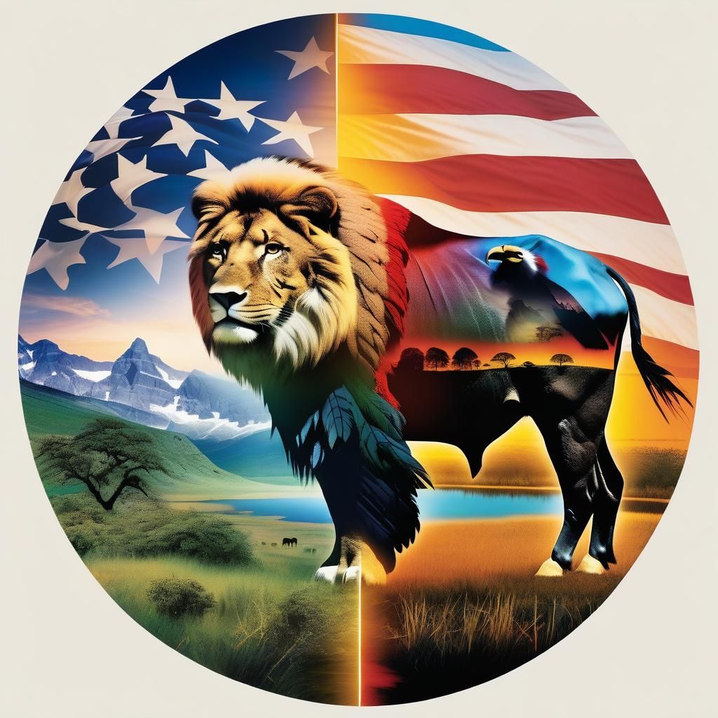 America Double Exposure: Indigenous Cultures and Wildlife