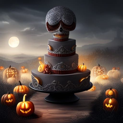 Halloween cake