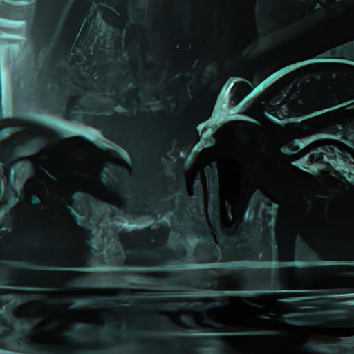 Eldritch Old Gods in Spaceless Cosmic Void