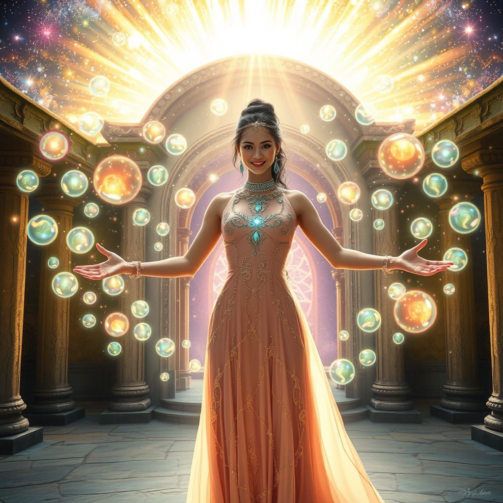 Enchantress in Celestial Portal