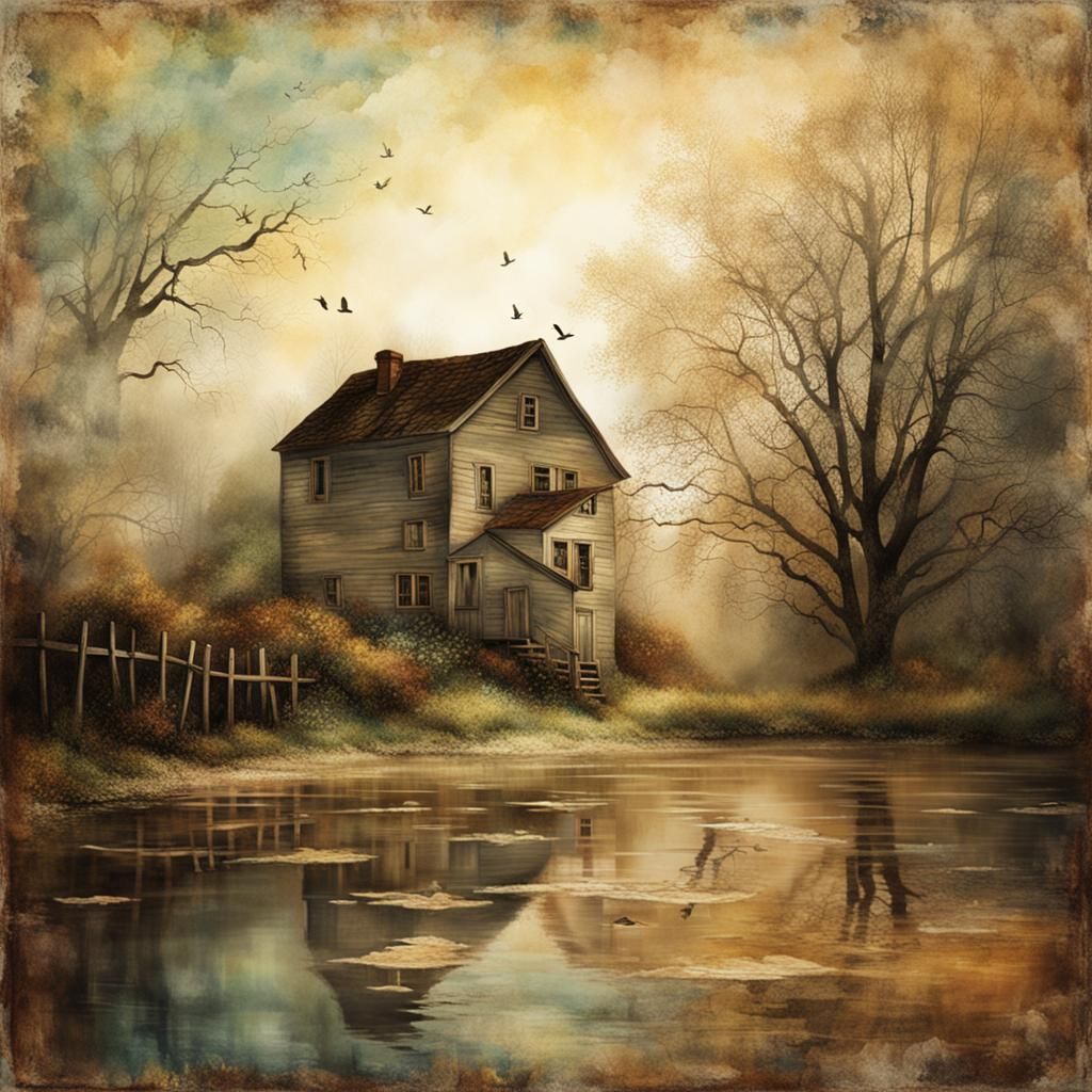 Nostalgic Memories Evoke a Misty Past