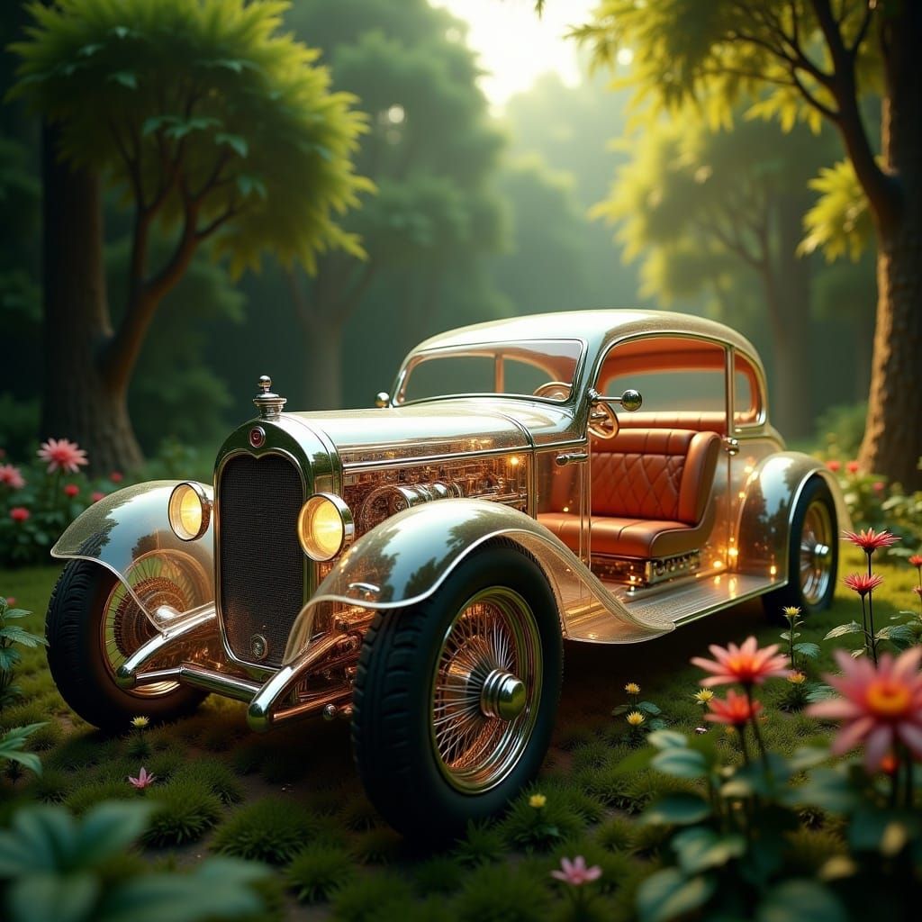 transparent 1925 old car