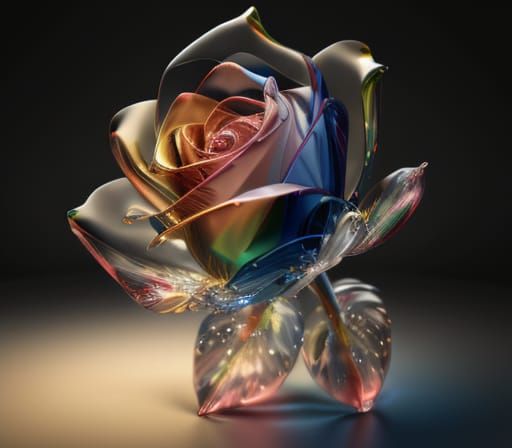 Crystal Rose 4