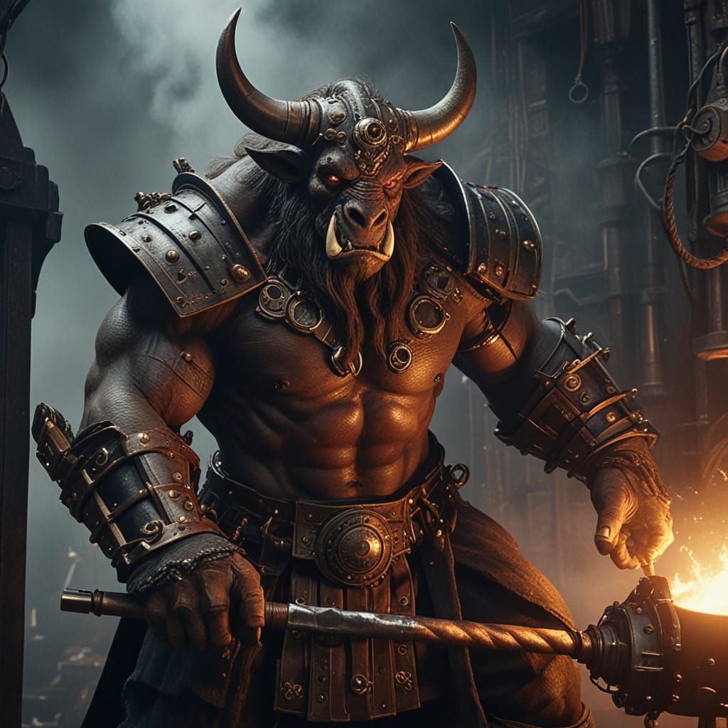 Arcanum: Of Steamworks and Magick Obscura - Minotaur Forge M...