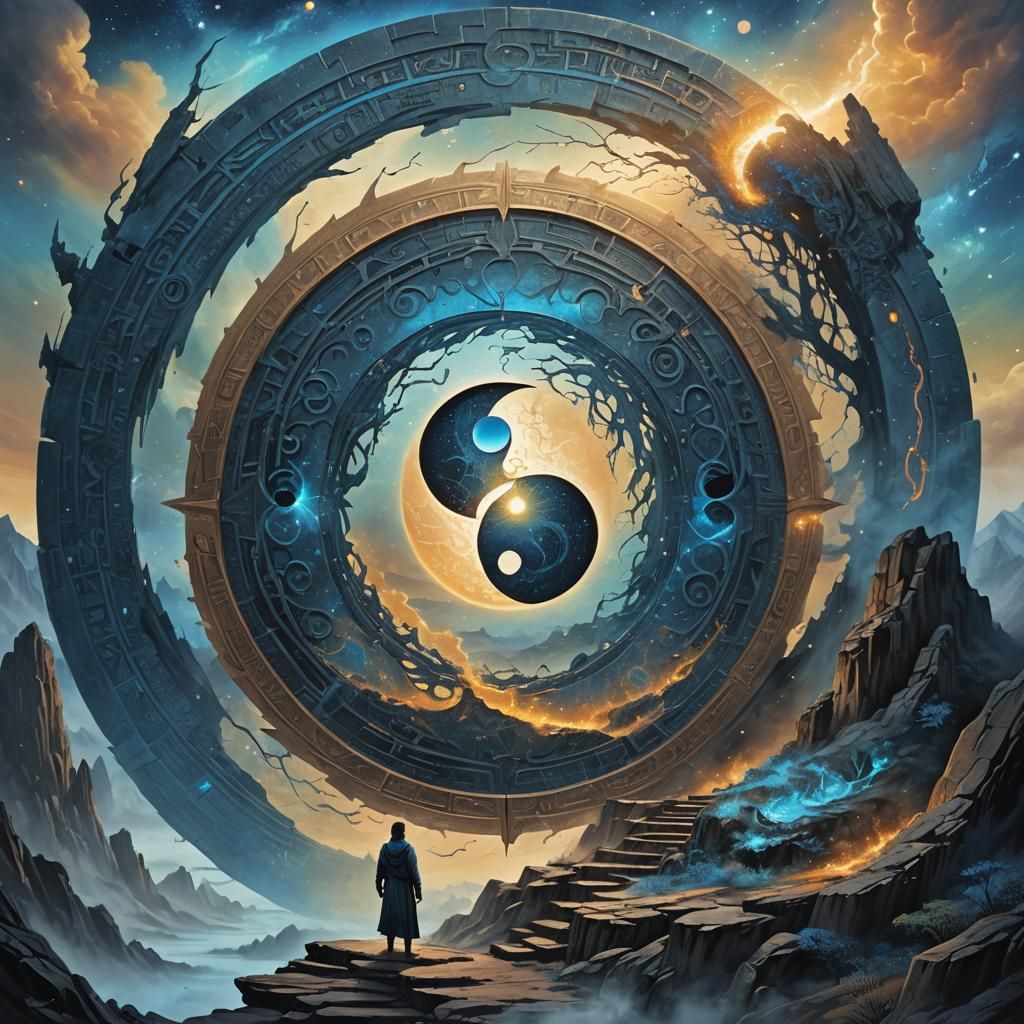 Mysterious Entity Emerges from Yin-Yang Stargate