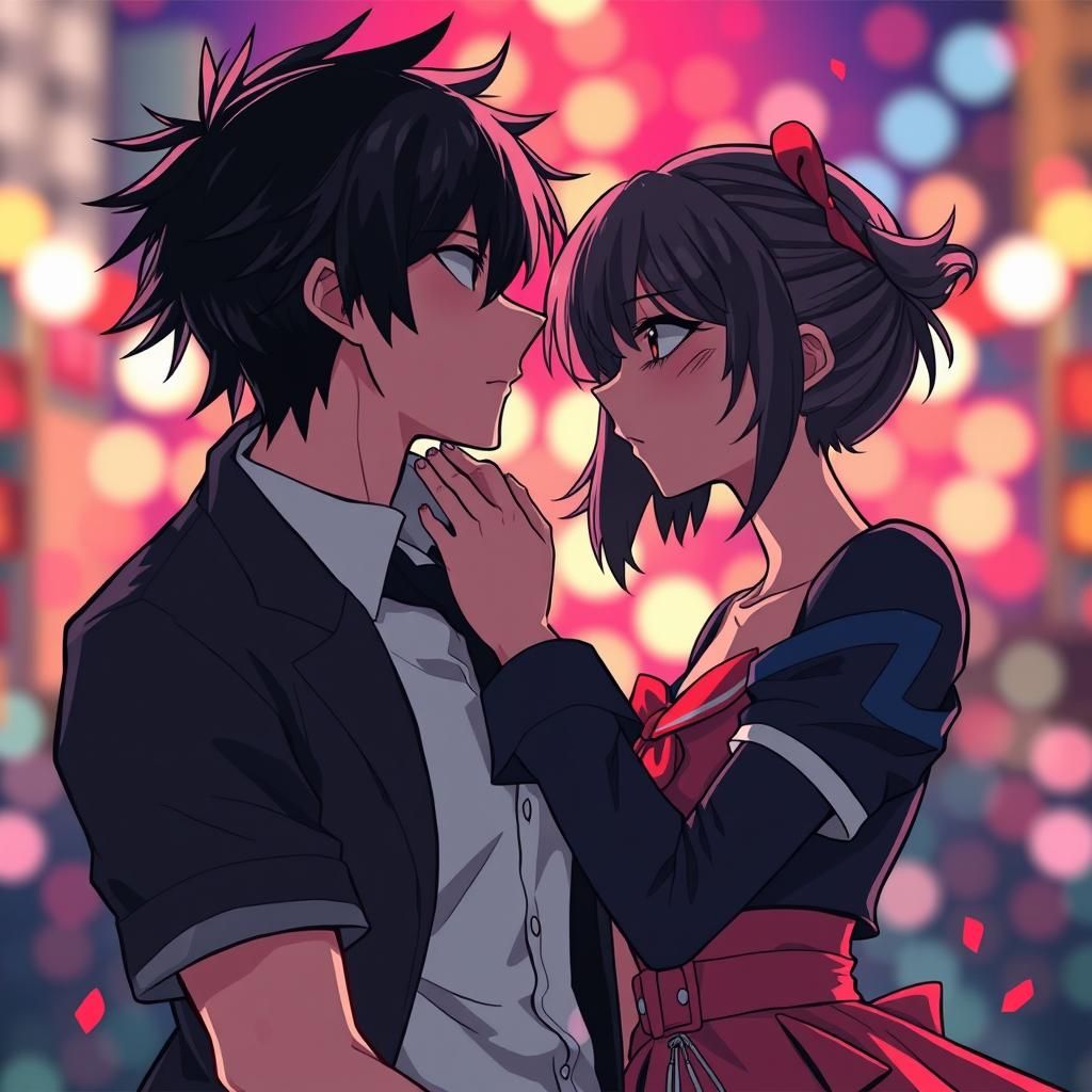 Romantic Declaration in Manga Style, Studio Trigger Inspired