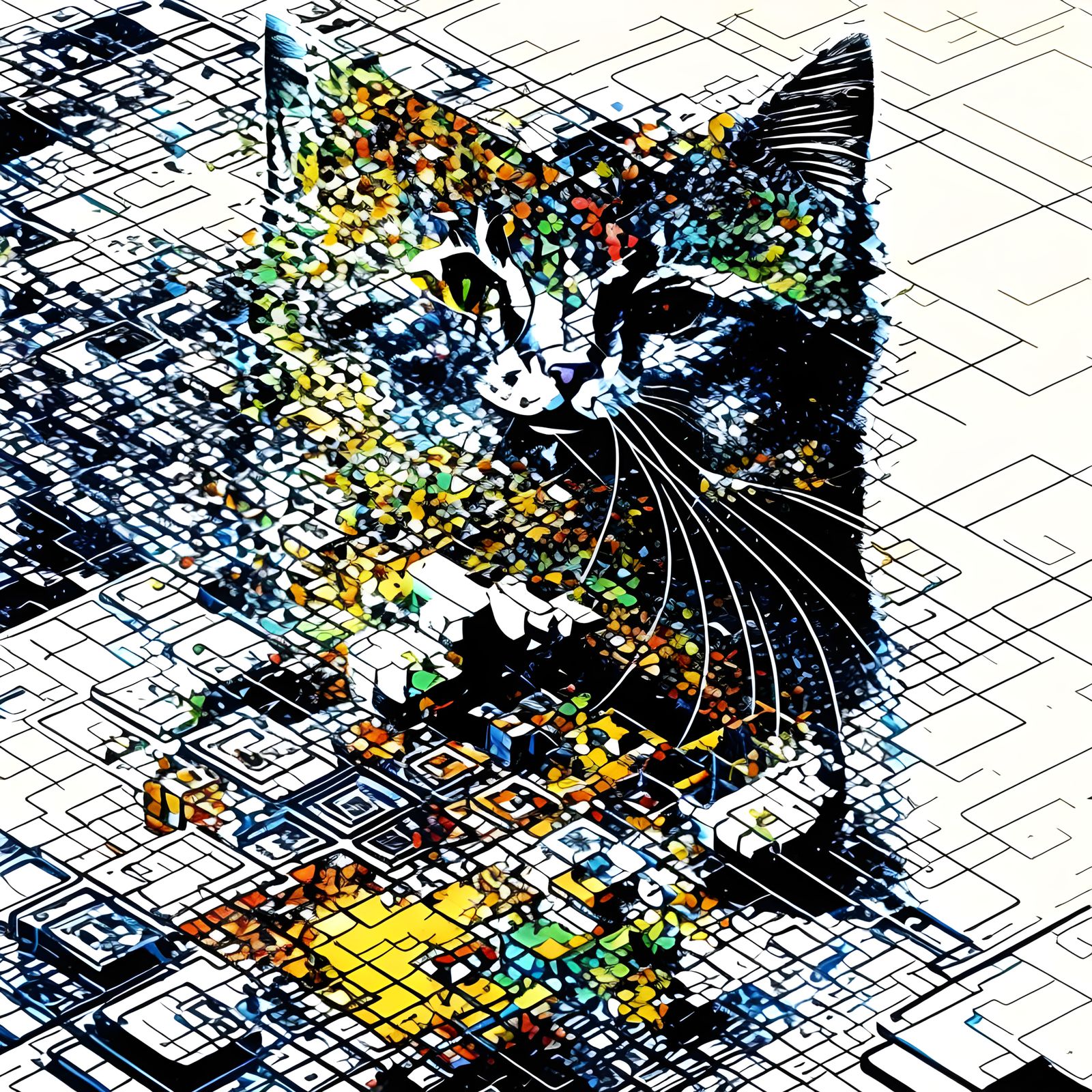 Albert Hofmann Astride Feline Companion