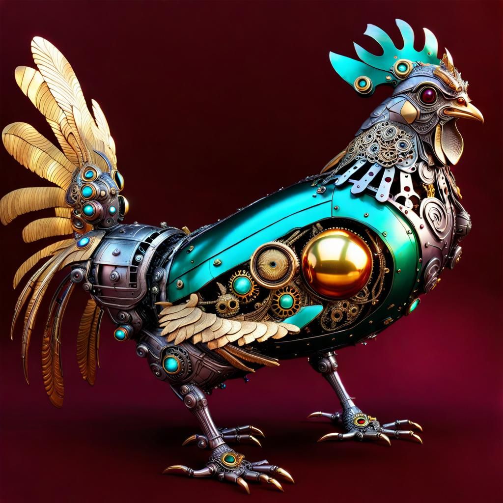 Pet Robot Chicken Too