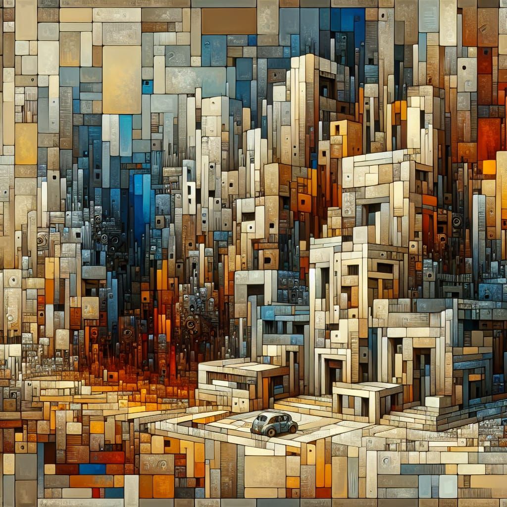 MPR ON Std - Urban Grief Written in Picotee Blue Apricot Khaki