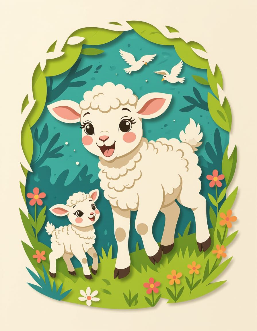 Lamb mum