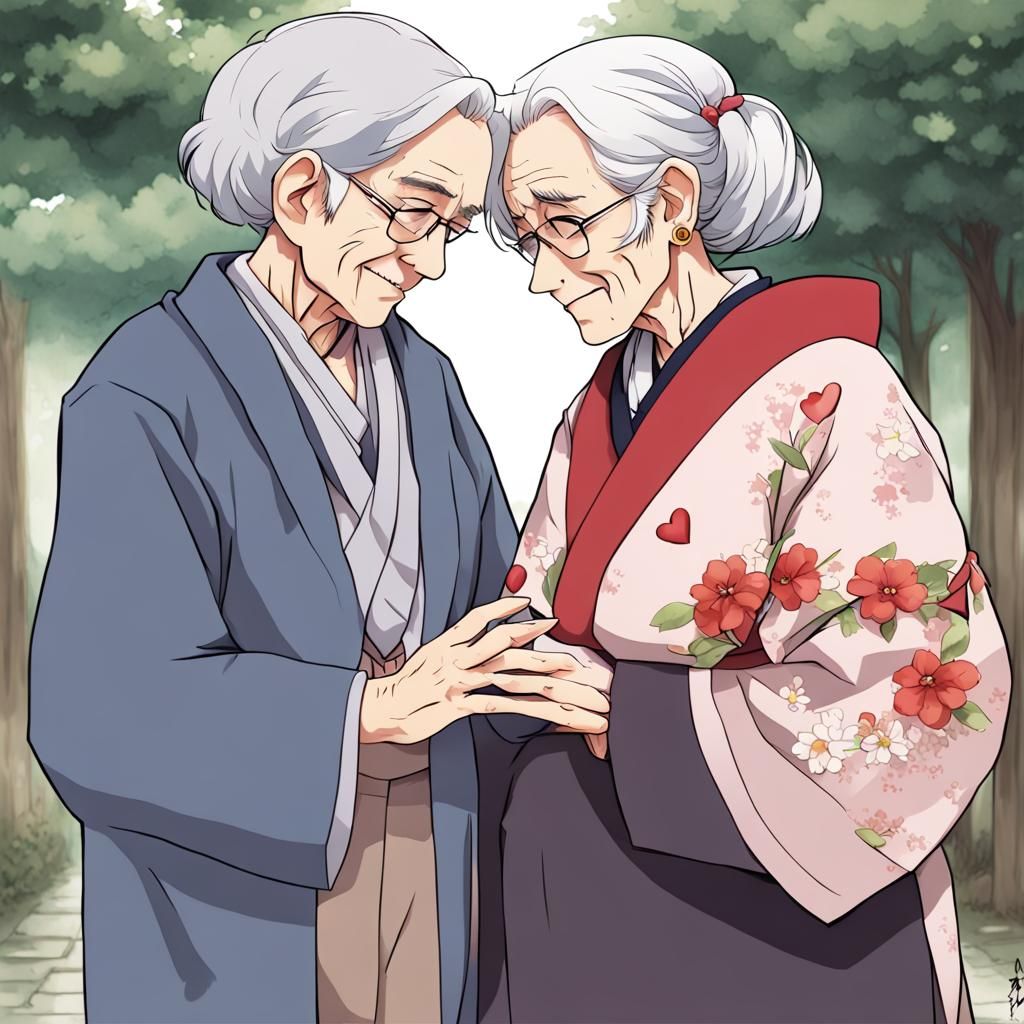 Elderly Women in Love, Anime Style