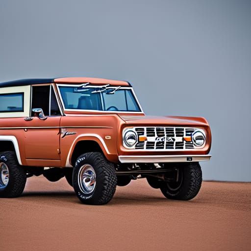 Ford Bronco with Lift Kit: Professional Photography
