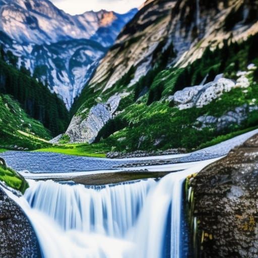 Professional Swiss Photography with Bokeh Effect