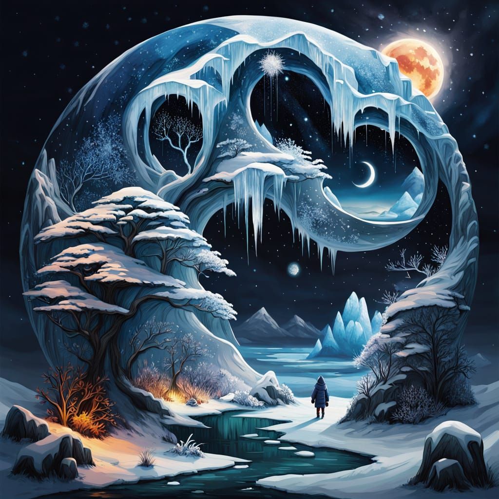 Frozen Stargate: Arctic Portal to Tropical Universe