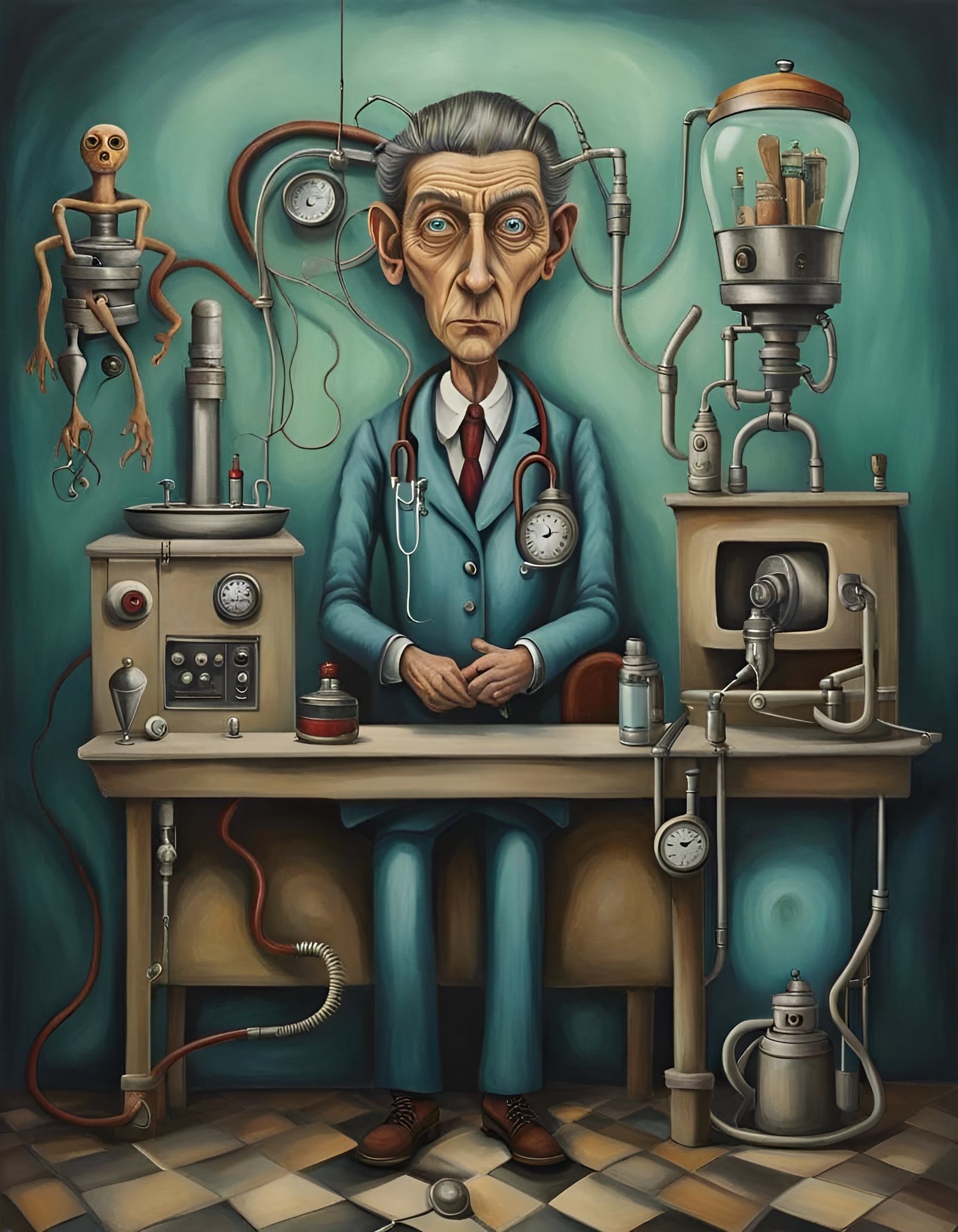 Doctor Sluice, #surreal