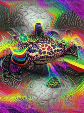 psychedelic Turtle