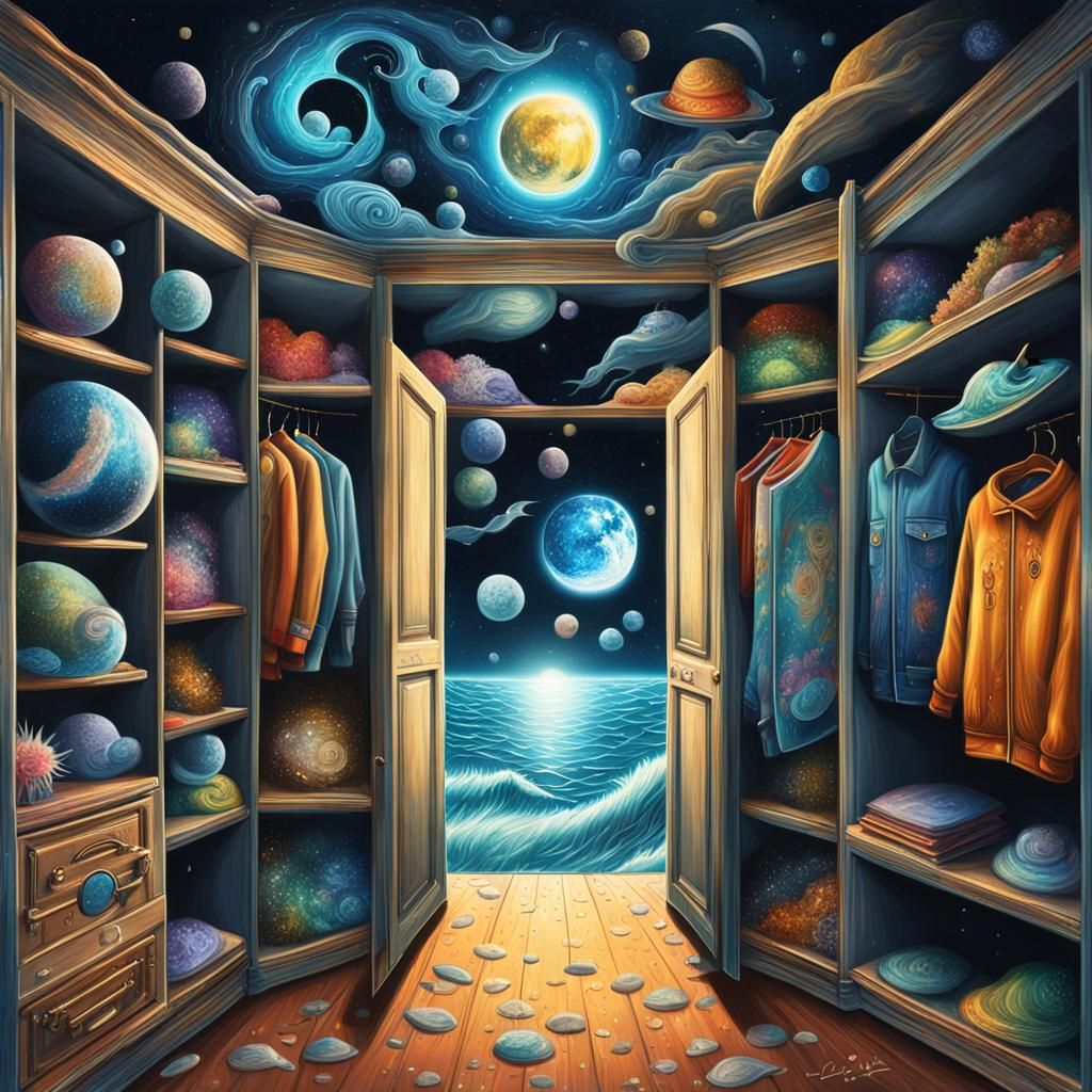 Surreal Parallel Universe Revealed as Graffiti Art