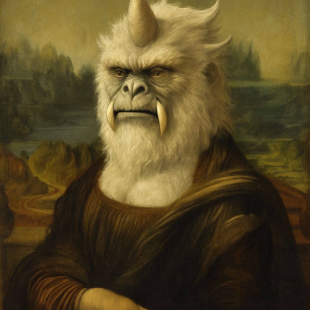 Mugato Mona Lisa Sfumato Portrait