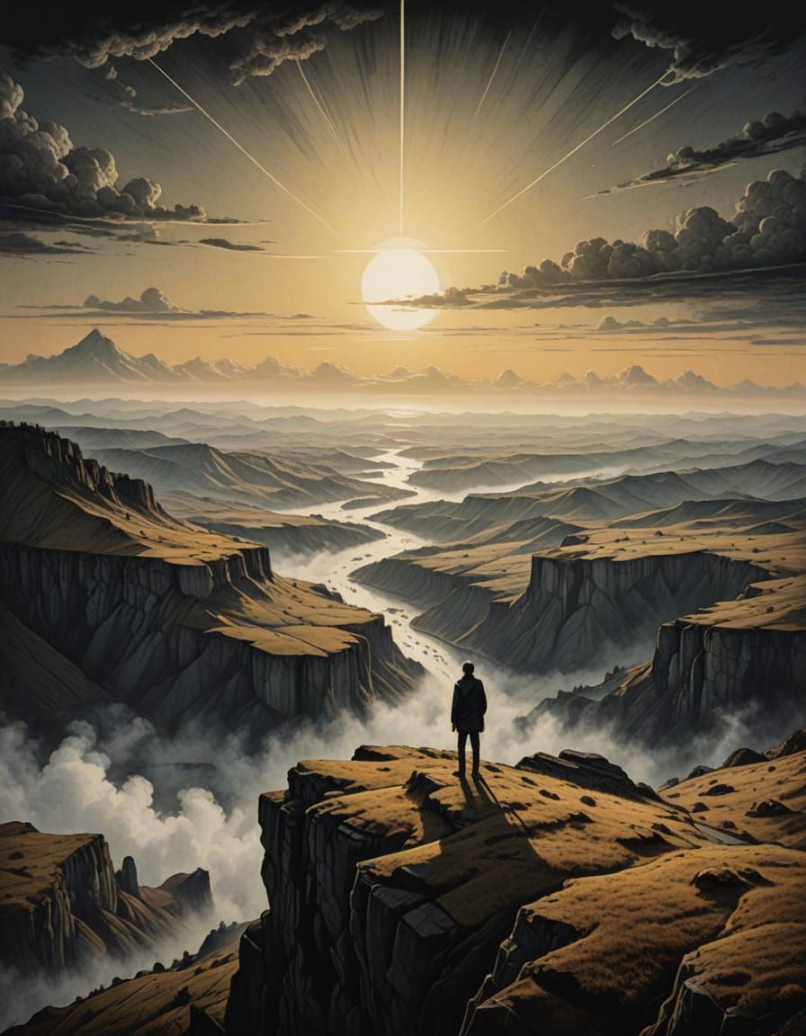 Cinematic Landscape of Enlightenment