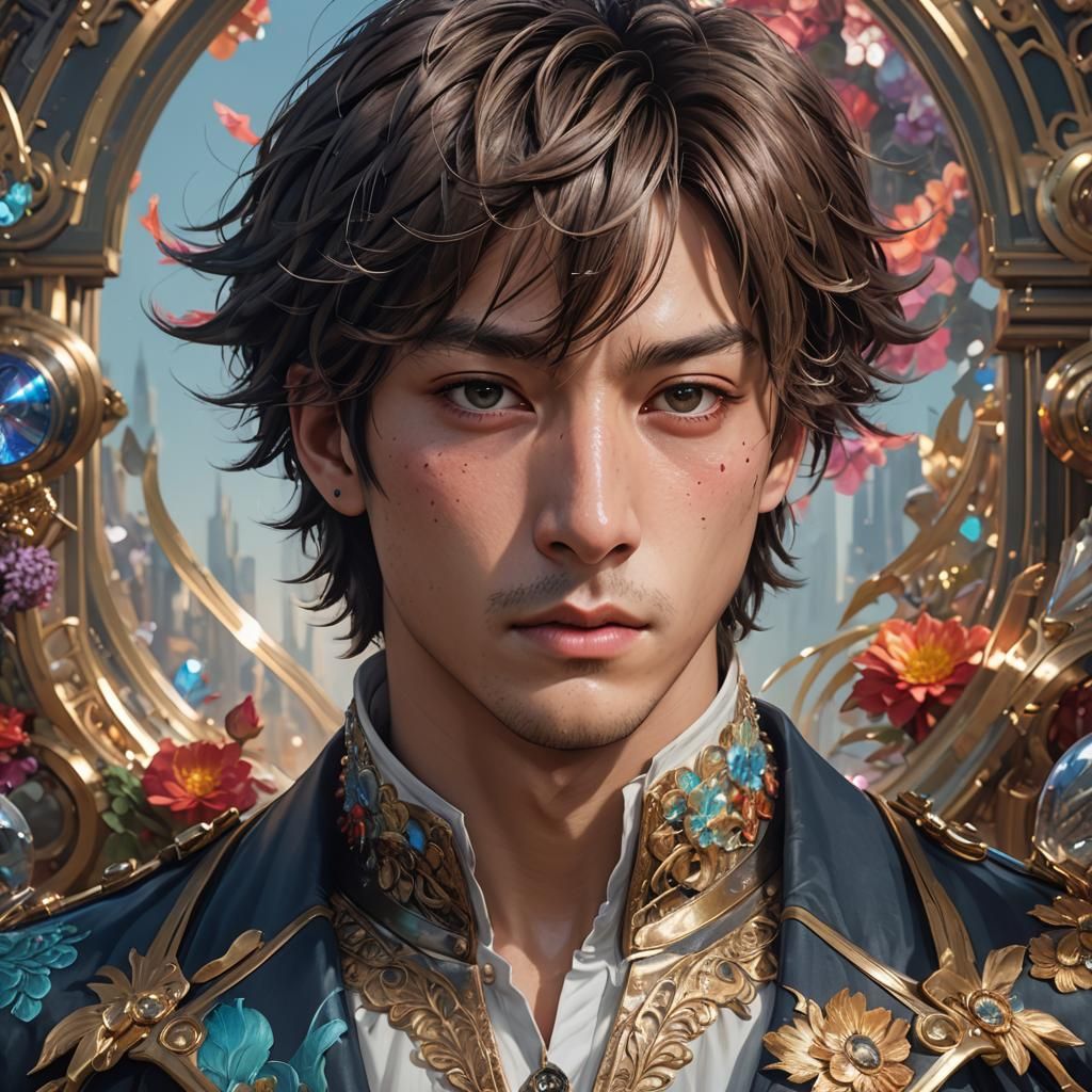 Detailed Portrait of Jungkook in Artgerm Style