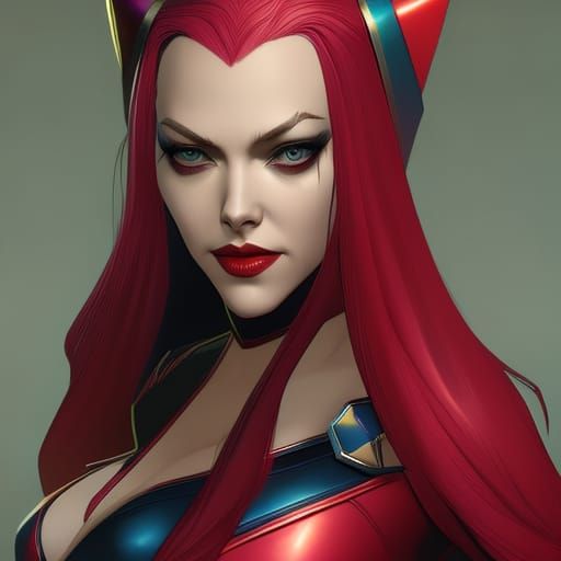 Amanda Seyfried as Harley Quinn Portrait