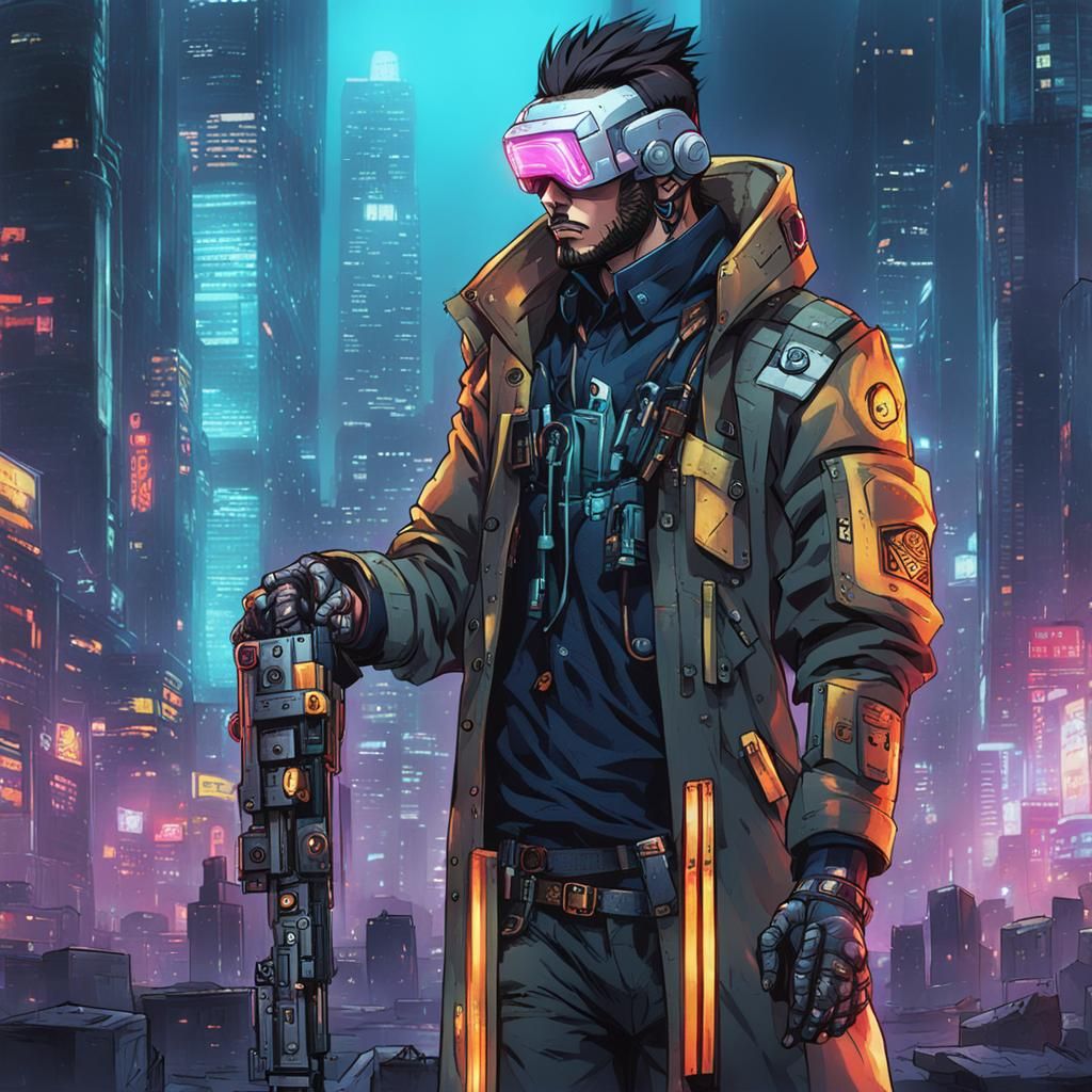 Cyberpunk Ripperdoc Visit for Cybernetic Upgrade