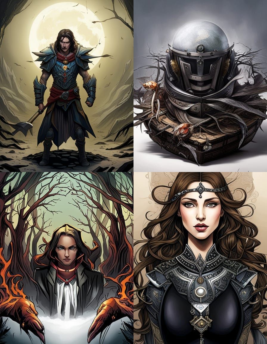 Cartoon Illustration in Garry Larson Style