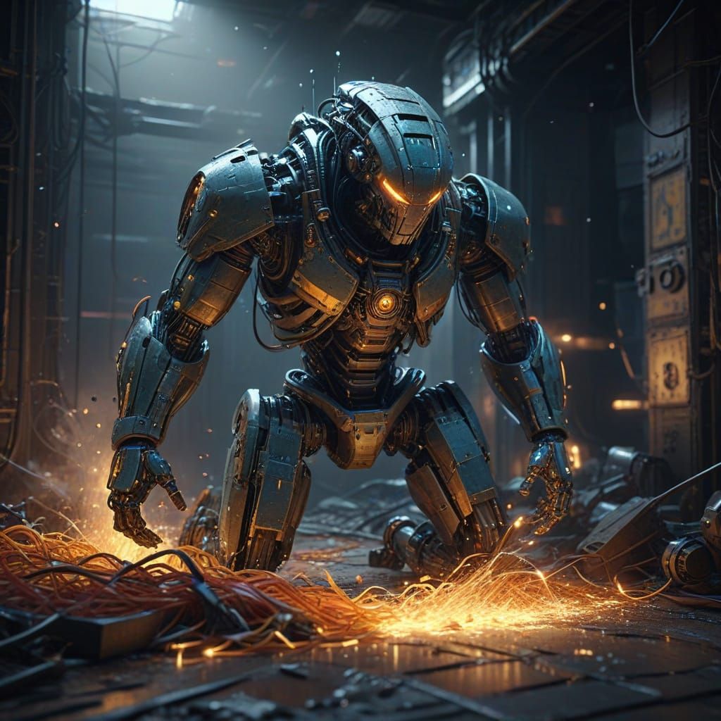 Whimsical Chaos in a Coding Lair