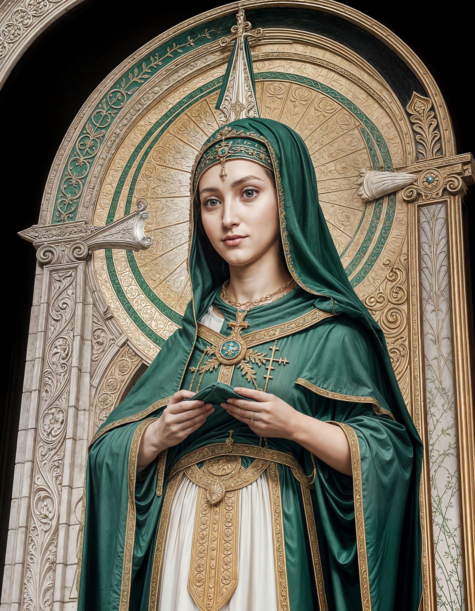 Hail Holy Queen: AI Generates Artistic Prayer